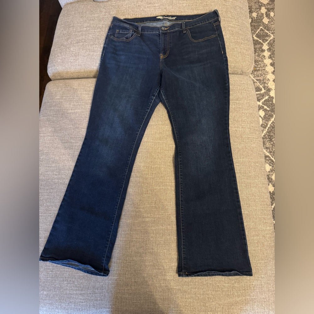 Old Navy The SweetHeart dark wash women’s jeans size 16